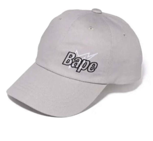 Bape BapSta Strapback Grey