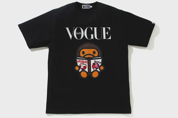 Bape Baby Milo x Vogue Collab Tee Black