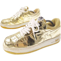 Bape x Aoyama Bapesta Gold