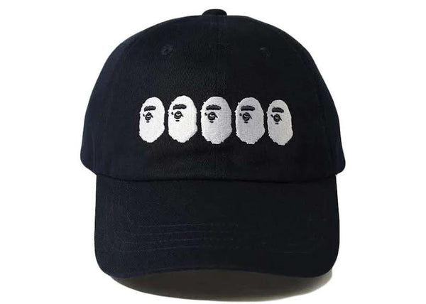 Bape 5 Ape Head Hat Blue